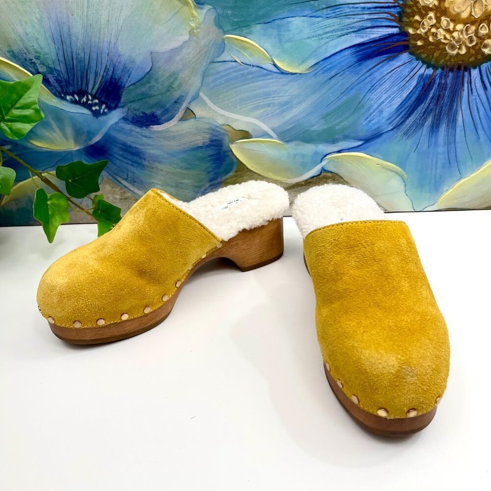 Rag & Bone Mara Clog - Shearling, Heeled Clog Size 35‎ / US 5.5 - Picture 4 of 13